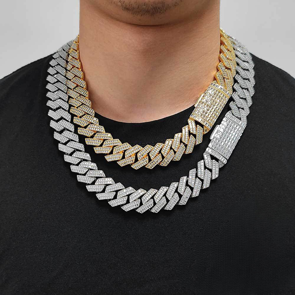 20MM Iced Out Cuban Link Chain