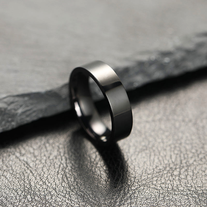 6MM Simple flat ring