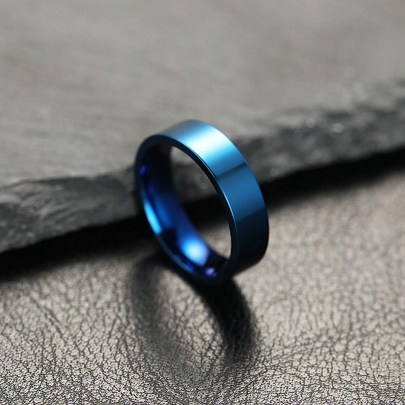 6MM Simple flat ring